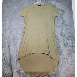 Maxi Dress Small T Shirt High Low Michael Lauren Short Sleeve Oversized Relaxed